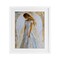 Stupell Industries Holy Angel In White Framed Print Under Glass, design by Franklyn Gregory